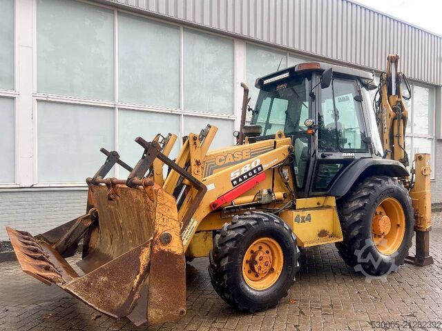 Backhoe loader CASE 580 SLE