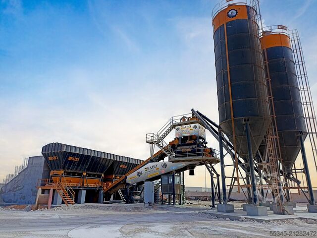 Concrete mixing plant / concrete plant FABO Concrete Batching Plant 180 m3 Compact Concrete Batching Plant