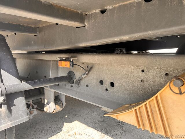 Tipvognstrailer Möslein TDS 13 Schwebheim  13 t Tandemkipper- Tieflader, Aufsatzbordwände