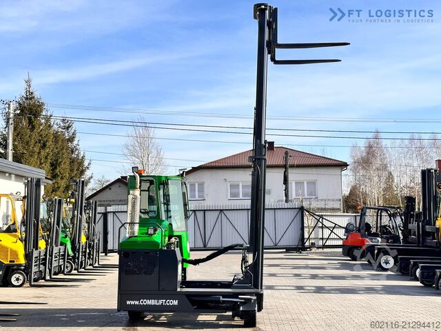 4-way forklift truck Combilift C4000 / LPG / DUPLEX / 4500MM /FREE LIFT