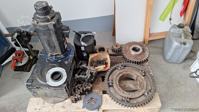 Şanzımanlı ve kumanda panolu jeneratör Generator Firma SEW Eurodrive plus Schaä FAF CM