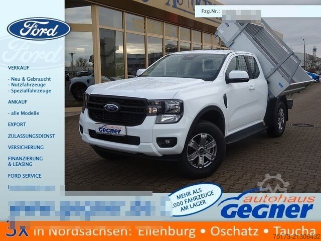 Transporter mit Kipper FORD Ranger XLT 4WD 3-Seitenkipper WiPa Standhzg