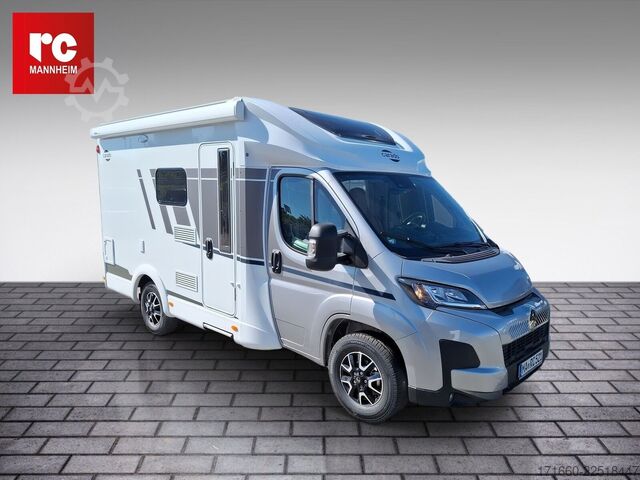 Semi-integrated camper CARADO pro+ T 135 Hubbett, Safety-Paket, TV-Paket