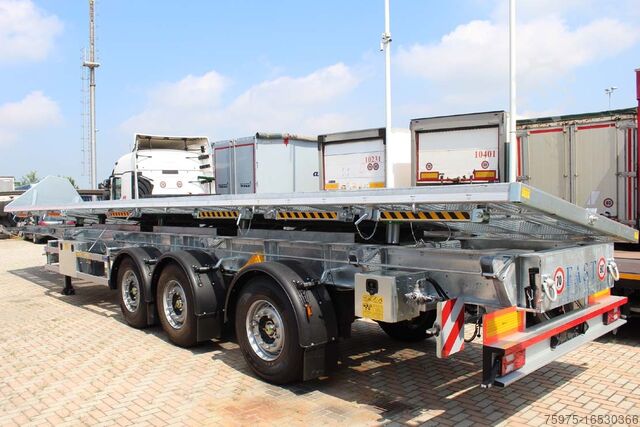 Açık yarı römork fast semirimorchio pianale trasporto lamiere