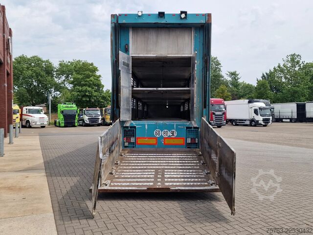 Μεταφορά βοοειδών Lecitrailer Guiton livestock trailer 3 deck - Loadlift - St...