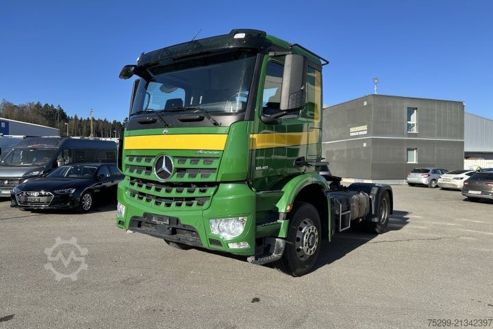 Standard trækkerunit Mercedes-Benz Arocs 1848 4x4 Kipphydraulik / Swiss-Vehicle