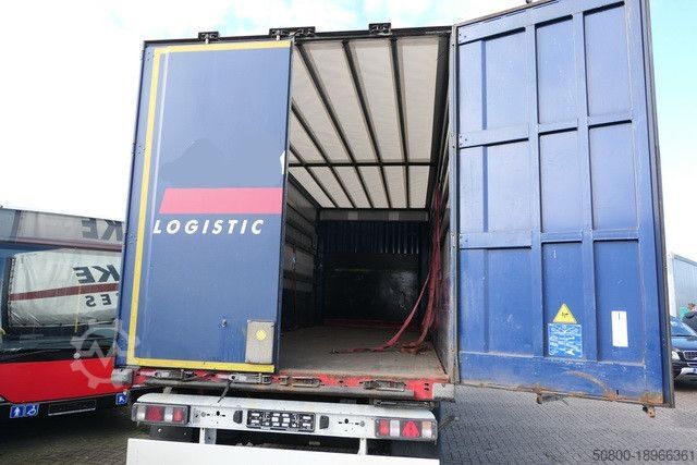 Remolque abierto con toldo KRONE AZ, Bordwände, BPW, 7.300mm lang, Luftfederung