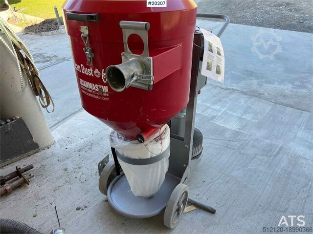 Bouwmachine Scandust 6000 sanding vacuum 400 volts
