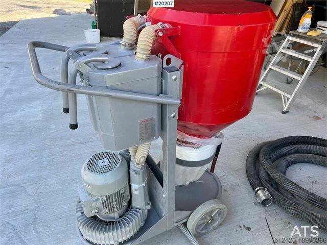Bouwmachine Scandust 6000 sanding vacuum 400 volts