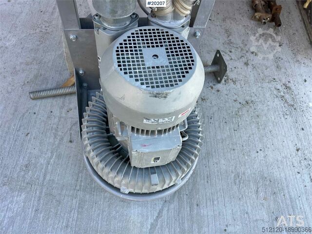 Bouwmachine Scandust 6000 sanding vacuum 400 volts