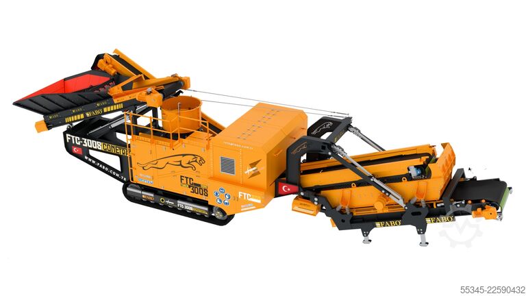 Equipamento de trituração FABO cone crusher / stone crusher 400-500 TPH Cone crusher FTC-300S