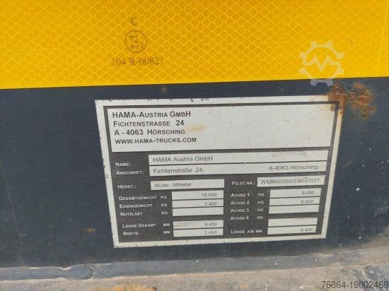 Anhänger MüLLER-MITTELTAL ,ABROLLANHäNGER