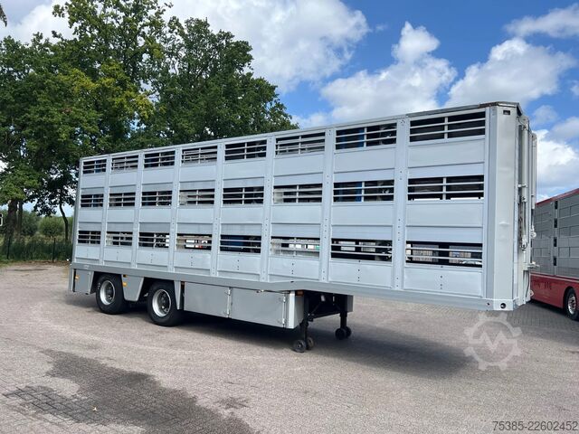 Transporte de gado Berdex TO 180 S Berdex Veewagen Livestock Weeglift