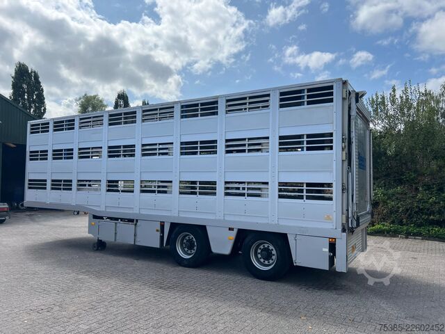Transporte de gado Berdex TO 180 S Berdex Veewagen Livestock Weeglift