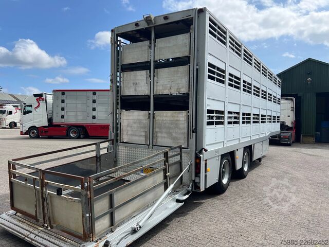 Transporte de gado Berdex TO 180 S Berdex Veewagen Livestock Weeglift