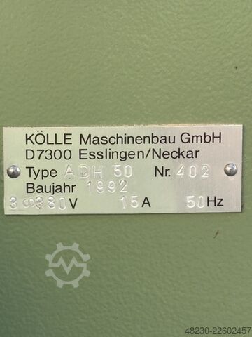 Combinación cepilladora regruesadora KÖLLE ADH 50