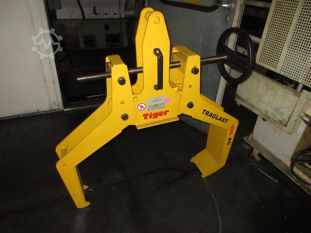 Grijper met zeskantcontour en handwiel Tiger Hebezeuge Kurtschildgen NL400KG Spindelgreifer ST-SU-040-600_6KT-06357