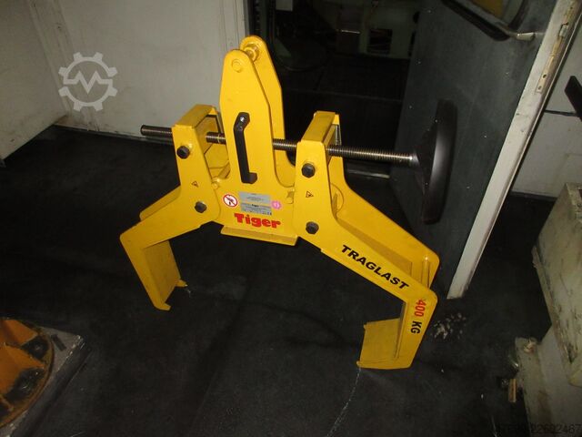 Grijper met zeskantcontour en handwiel Tiger Hebezeuge Kurtschildgen NL400KG Spindelgreifer ST-SU-040-600_6KT-06357