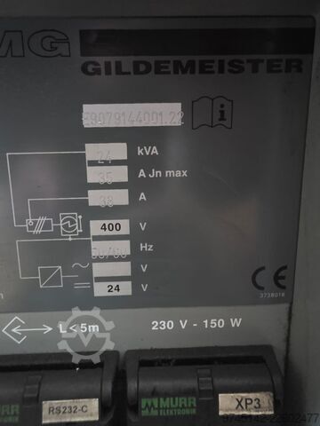 Centre d’usinage CNC de tournage et fraisage Gildemeister CTX 310