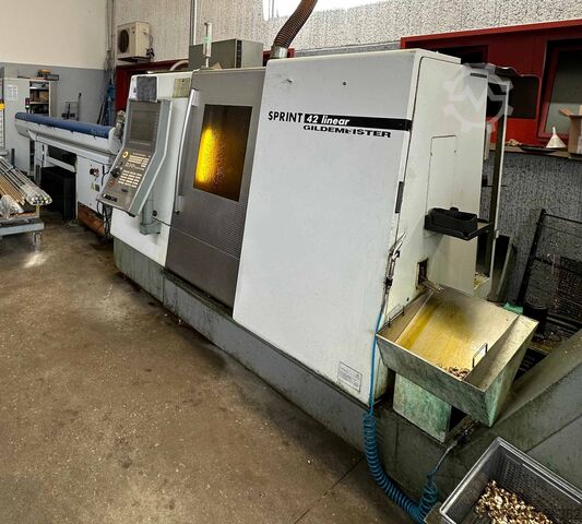 Centru de strunjire și frezare CNC Gildemeister Sprint 42