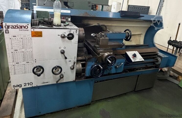 Torno de facear GRAZIANO SAG 210
