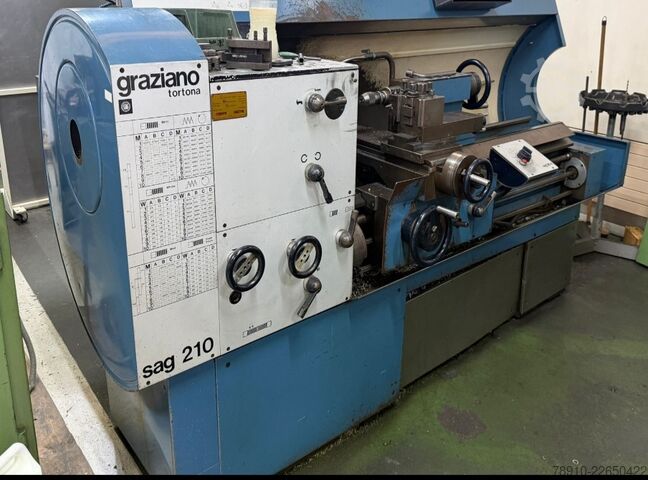 Torno de facear GRAZIANO SAG 210