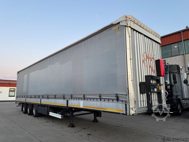 Nyitott ponyvás félpótkocsi Tirsan TIRSAN *  * BORDWÄNDE * HUBDACH *