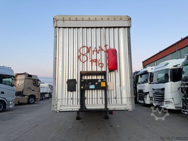 Nyitott ponyvás félpótkocsi Tirsan TIRSAN *  * BORDWÄNDE * HUBDACH *