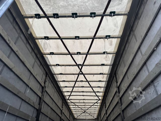 Nyitott ponyvás félpótkocsi Tirsan TIRSAN *  * BORDWÄNDE * HUBDACH *