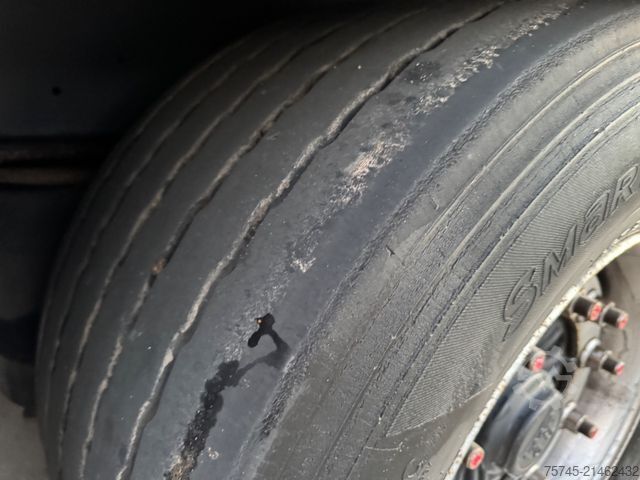 Nyitott ponyvás félpótkocsi Tirsan TIRSAN *  * BORDWÄNDE * HUBDACH *