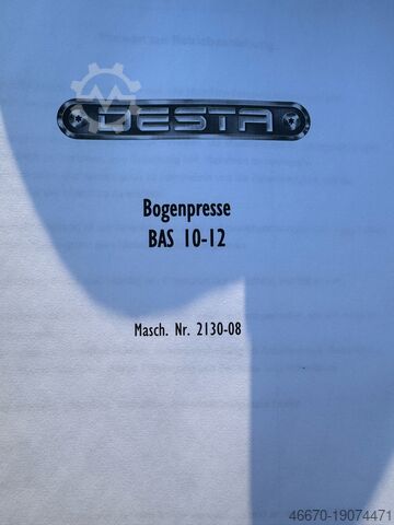 Bogenpresse Desta BAS-500
