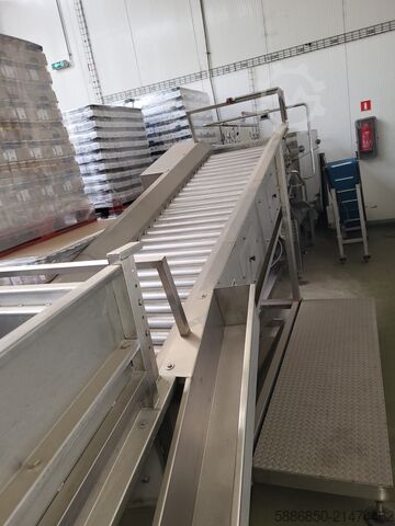 Tolva con alimentador de rodillos JBT  