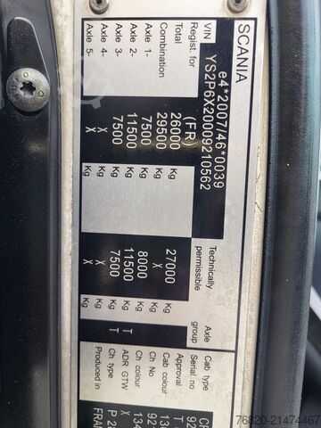 Camión de la basura SCANIA P280