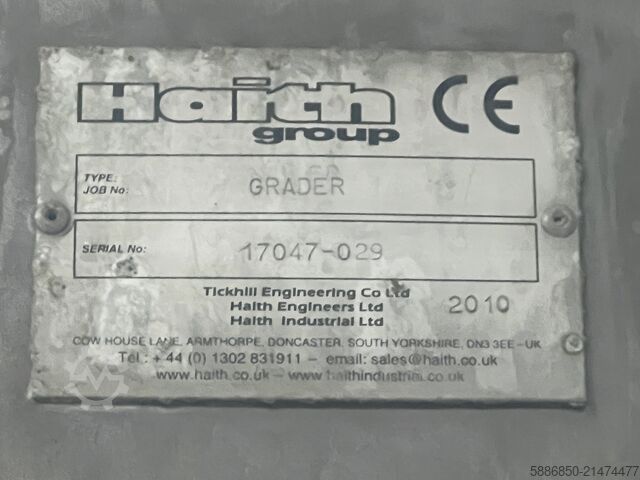 Haith roller grader/sorter  