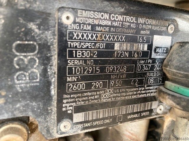 Verdichter WACKER DPU 3050 Rüttelplatte