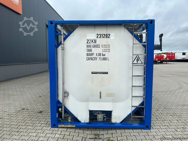  Van Hool 20FT ISO / 23.000L /  PORTABLE T11 / 22KM  / va...