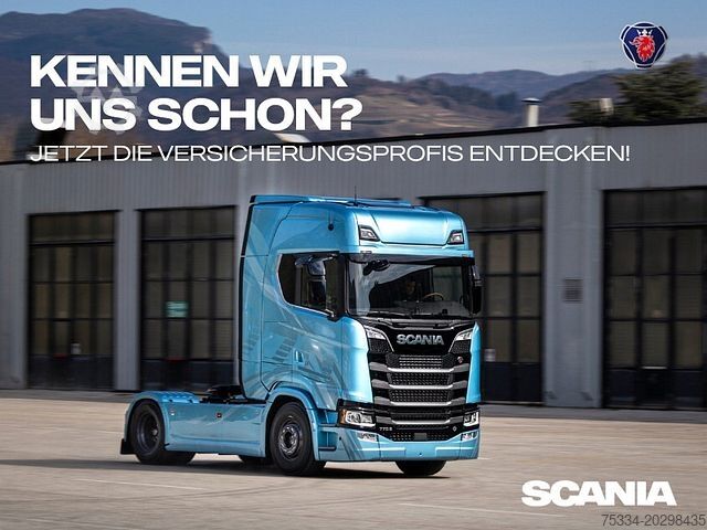 Kampós konténerszállító teherautó Scania G 410 LB6x2*4MNA Meiller RK20.70