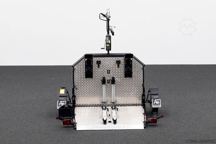 Motortrailer Lorries MT-2 | FAHRRADTÄGER 240X174CM 750KG 2ER MOTORRADANHÄNGER