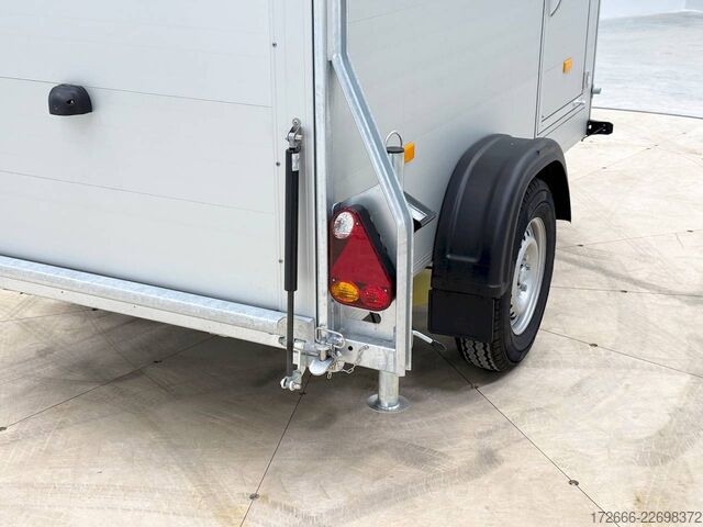 Reboque baú Debon CHEVAL LIBERTE DEBON C255 V2 ALU 1300 KG | IRON GREY +SEITENTÜR