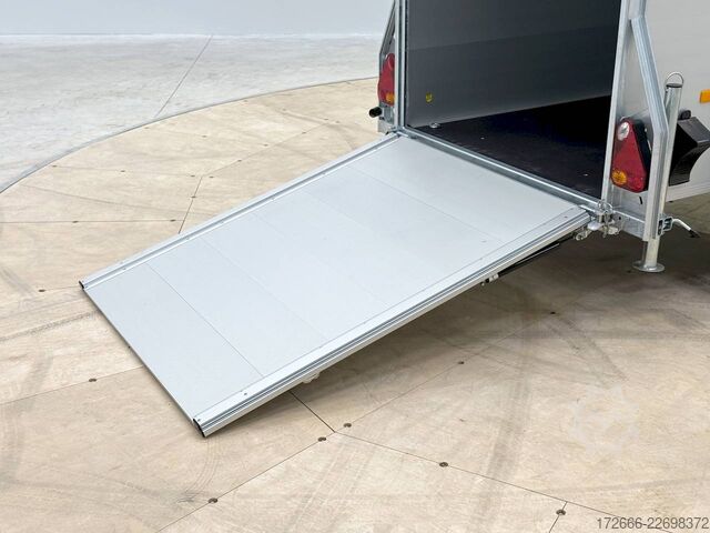 Reboque baú Debon CHEVAL LIBERTE DEBON C255 V2 ALU 1300 KG | IRON GREY +SEITENTÜR