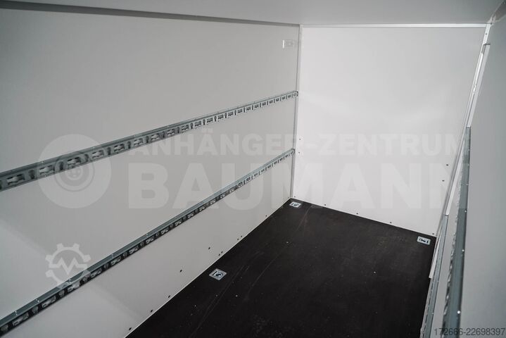 Reboque baú Blyss F1330HD | SEITENTÜR 305X146X180CM 1300KG KOFFERANHÄNGER