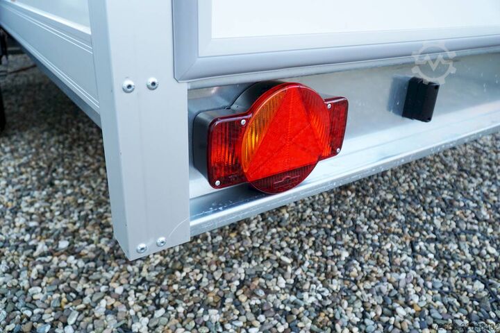 Koffer aanhanger Humbaur HK 254018-20P 407X181X200CM 2500KG KOFFERANHÄNGER