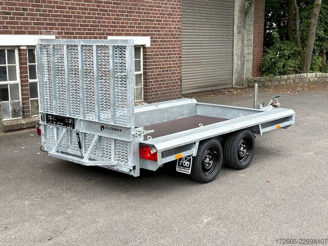Aanhangwagen voor zwaar materieel Vlemmix VTA 300X150X34CM 2700KG BAUMASCHINENANHÄNGER