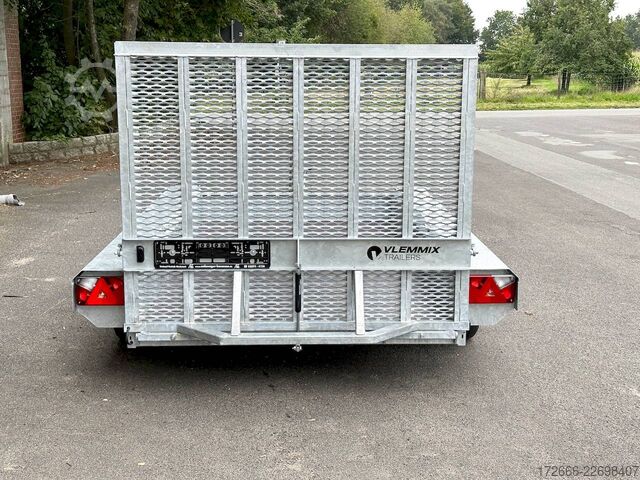 Aanhangwagen voor zwaar materieel Vlemmix VTA 300X150X34CM 2700KG BAUMASCHINENANHÄNGER