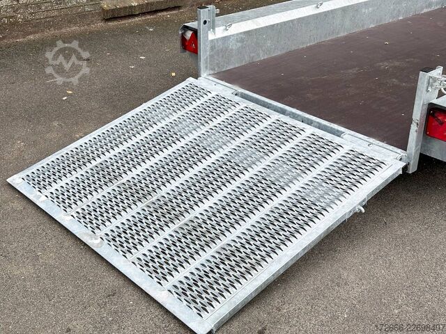Aanhangwagen voor zwaar materieel Vlemmix VTA 300X150X34CM 2700KG BAUMASCHINENANHÄNGER