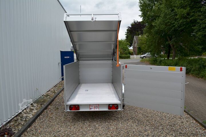 Deckelanhänger Koch-Anhänger 4.13 | ALUBODEN 250X125X95CM 1300KG | TÜR | 3XBWE | DECKELANHÄNGER