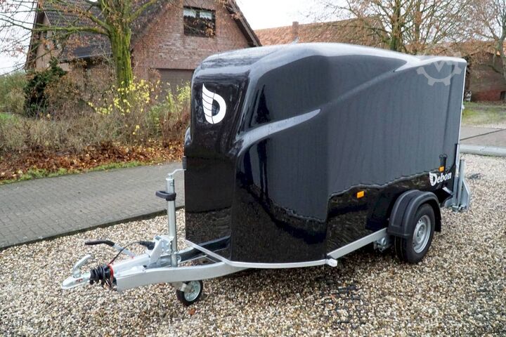 Boxtrailer Debon CHEVAL LIBERTE DEBON CARGO 1300 SCHWARZ