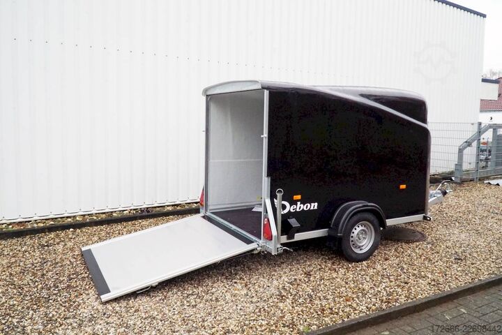 Boxtrailer Debon CHEVAL LIBERTE DEBON CARGO 1300 SCHWARZ