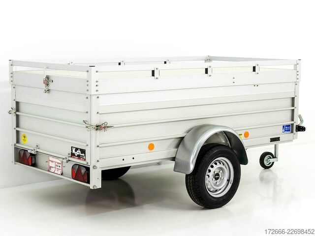 Remorcă cu capac Koch-Anhänger U4 250X125X65CM 750KG | 1XBWE | DECKELANHÄNGER