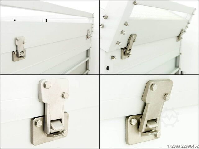 Remorcă cu capac Koch-Anhänger U4 250X125X65CM 750KG | 1XBWE | DECKELANHÄNGER